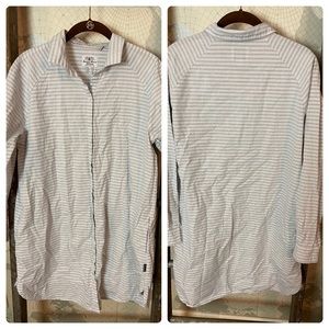 Barbour Betty striped shirt dress EUC 8